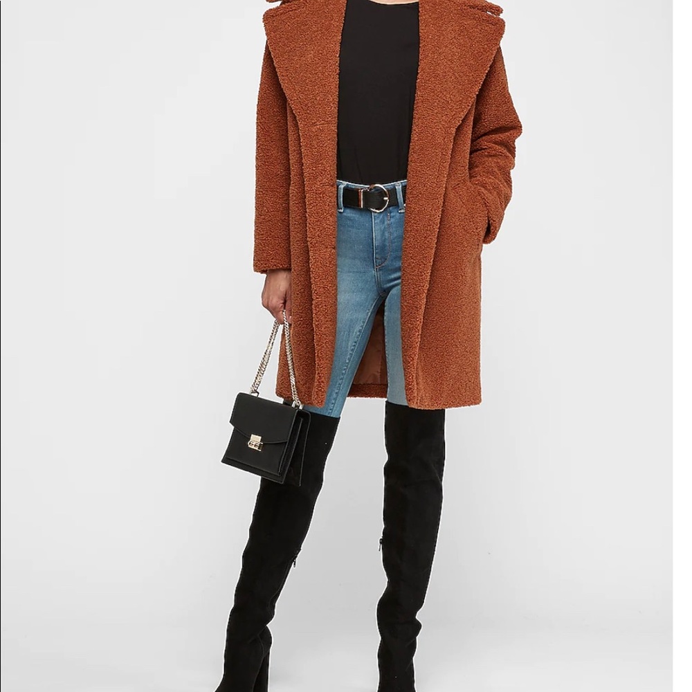 Express Teddy Bear Coat